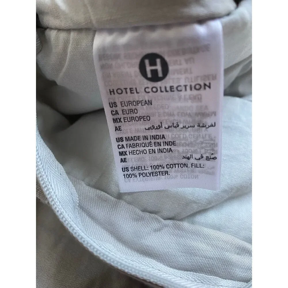 Hotel Collection Muslin Design Top Eura Pillow Cover